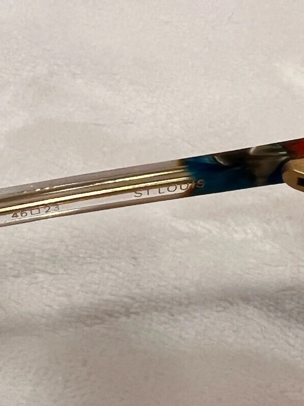 KREWE St Louis Sunglasses with Gold Bridge - Picture 5 of 5